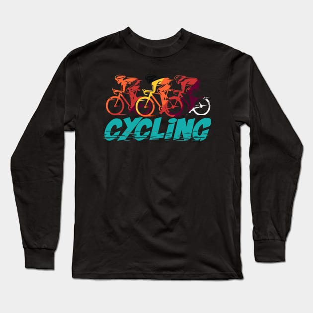 Amor Por El Ciclismo Long Sleeve T-Shirt by vintagejoa